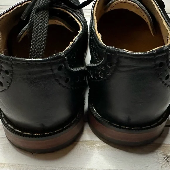 Mikoleón Black Oxford Brogues EEEUC size 24 - Picture 3 of 3